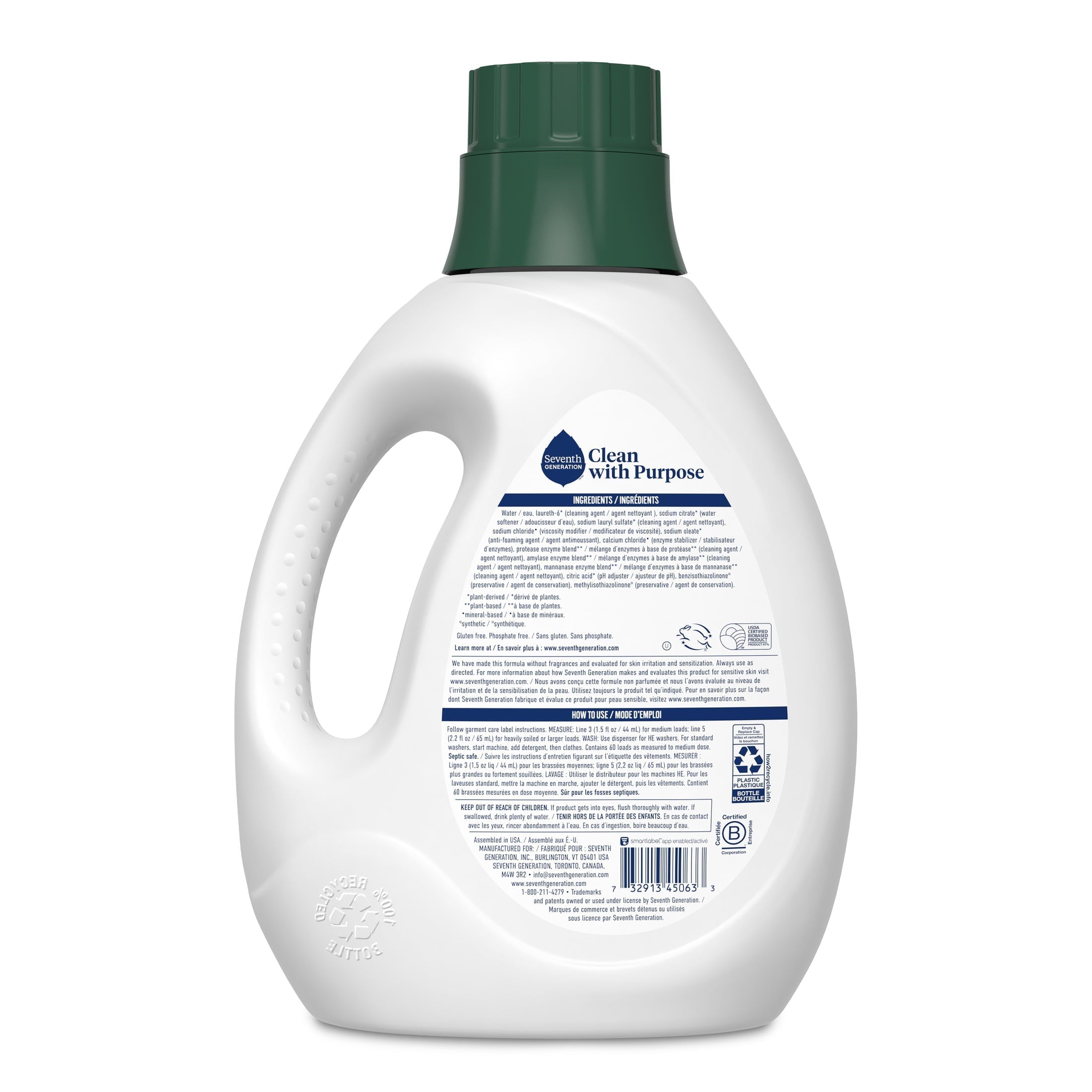 Seventh Generation Free & Clear Liquid Laundry Detergent 90 oz, 1 Count - Seventh Generation - Nimbus Distributors - wholesale and distributors in United States Seventh Generation Free & Clear Liquid Laundry Detergent 90 oz, 1 Count - Seventh Generation - Nimbus Distributors - wholesale and distributors in United States